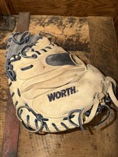 Worth Liberty Baseball Catcher Mitt America Model WLCM RHT 32  Circumference