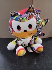 Sonic The Hedgehog Shadow Sticker Bomb Sega Plush Toy Sega Big Head