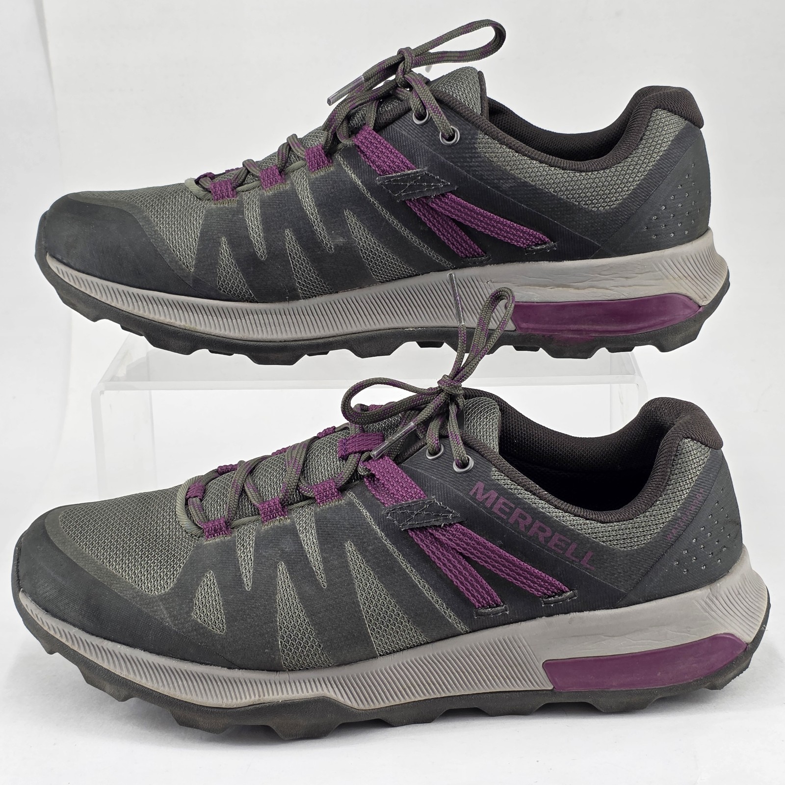 Scarpe da donna 9 5 Merrell Zion FST impermeabili outdoor escursionismo trail verde viola
