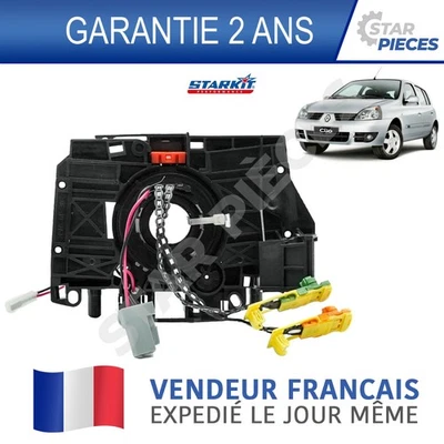 CONTACTEUR RESSORT TOURNANT RENAULT CLIO 2 1998-2005 7701051757 - Photo 1/4