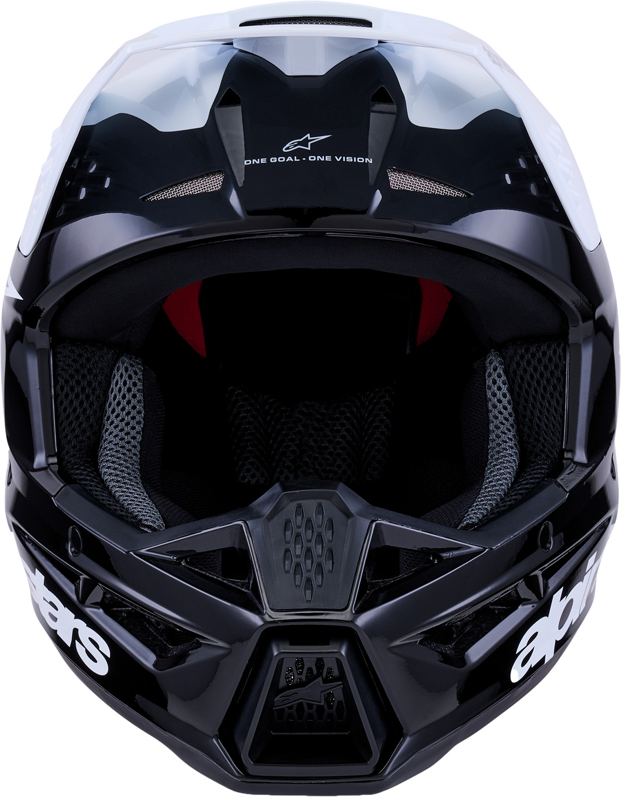 ALPINESTARS Sm3 Radium Helmet Blk/Wht/Gry Glossy 2x 8300826-1546-XXL