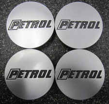 Petrol Silver Black Center Caps 2-38 Spcg18 Spog18 Sp0g18 - Set4 Petrol Silver Black Center Caps 2-38 Spcg18 Spog18 Sp0g18 - Set4