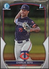 2023 Bowman Draft #BDC-9 Charlee Soto Chrome Baseball EX