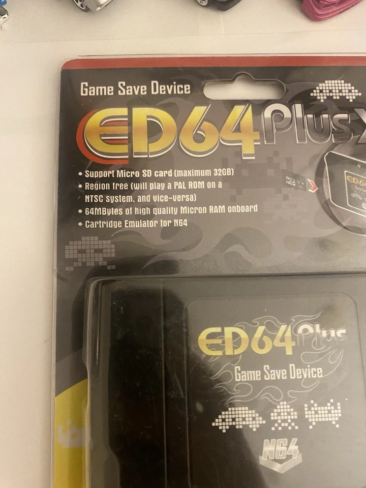 Nuevo cartucho de expansión ED64 Plus para consola Nintendo 64 tarjeta de memoria - Imagen 3 de 4