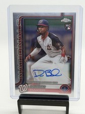 Darren Baker 2025 Topps Chrome Base Rookie Auto Nationals #RA-DB