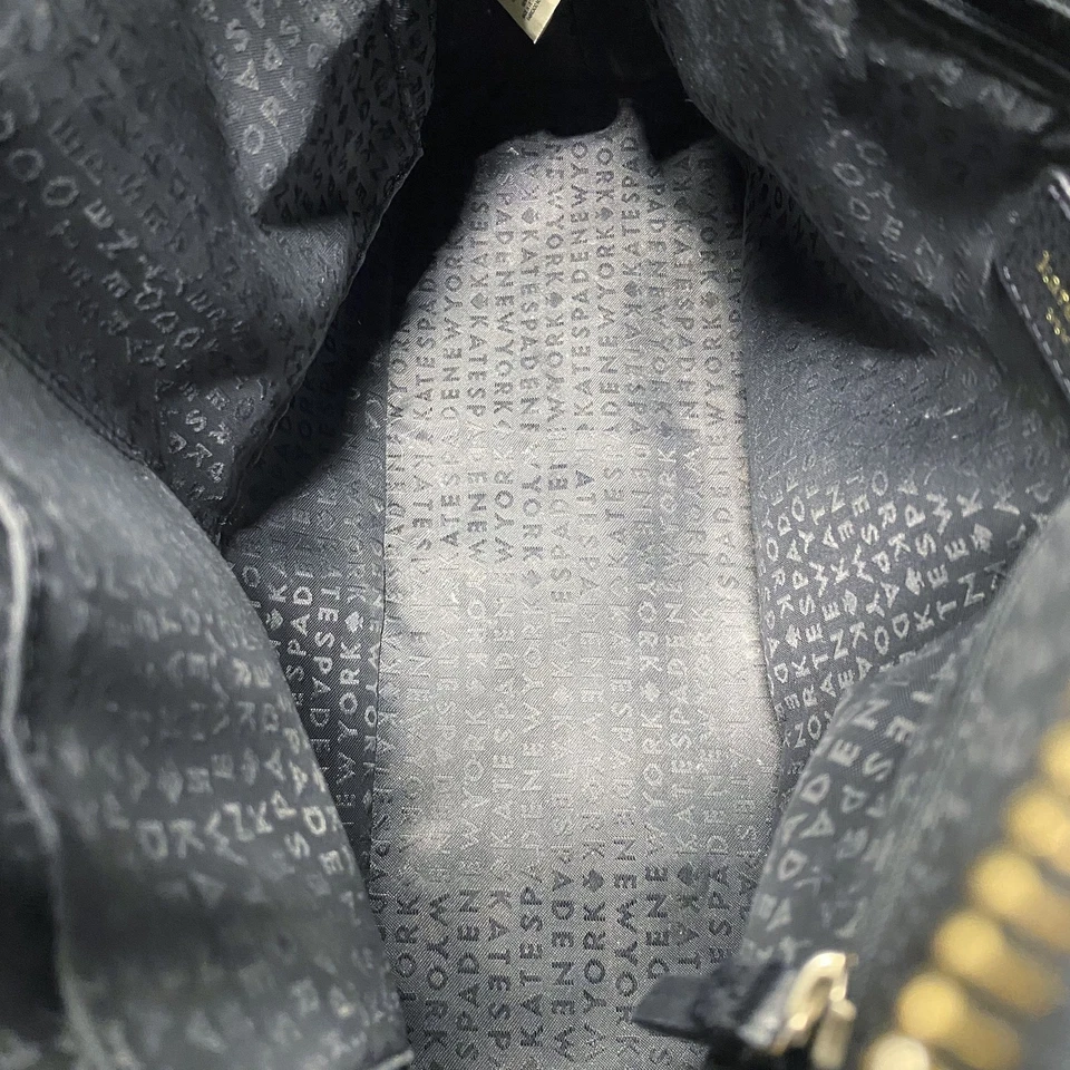 Bolso de hombro Kate Spade de cuero negro Foto 4 de 4