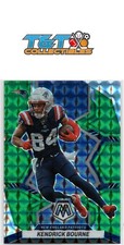 2022 Panini Mosaic Green Mosaic #213 Kendrick Bourne New England Patiots 3A