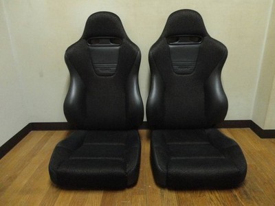 RECARO SP-J Black x Brown Left and Right Set * Excellent Condition