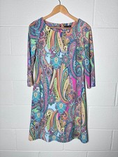 Tommy Hilfiger floral paisley colorful dress