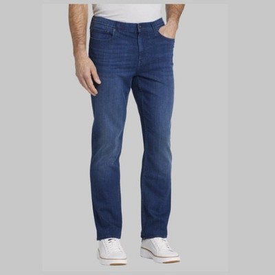 NEW 34 X 32 Jos A Bank Slim fit Straight leg Blue Jeans