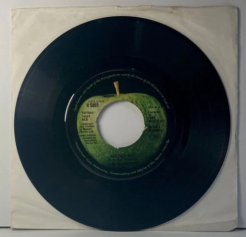 Paul McCartney Another Day Apple 45 The Beatles