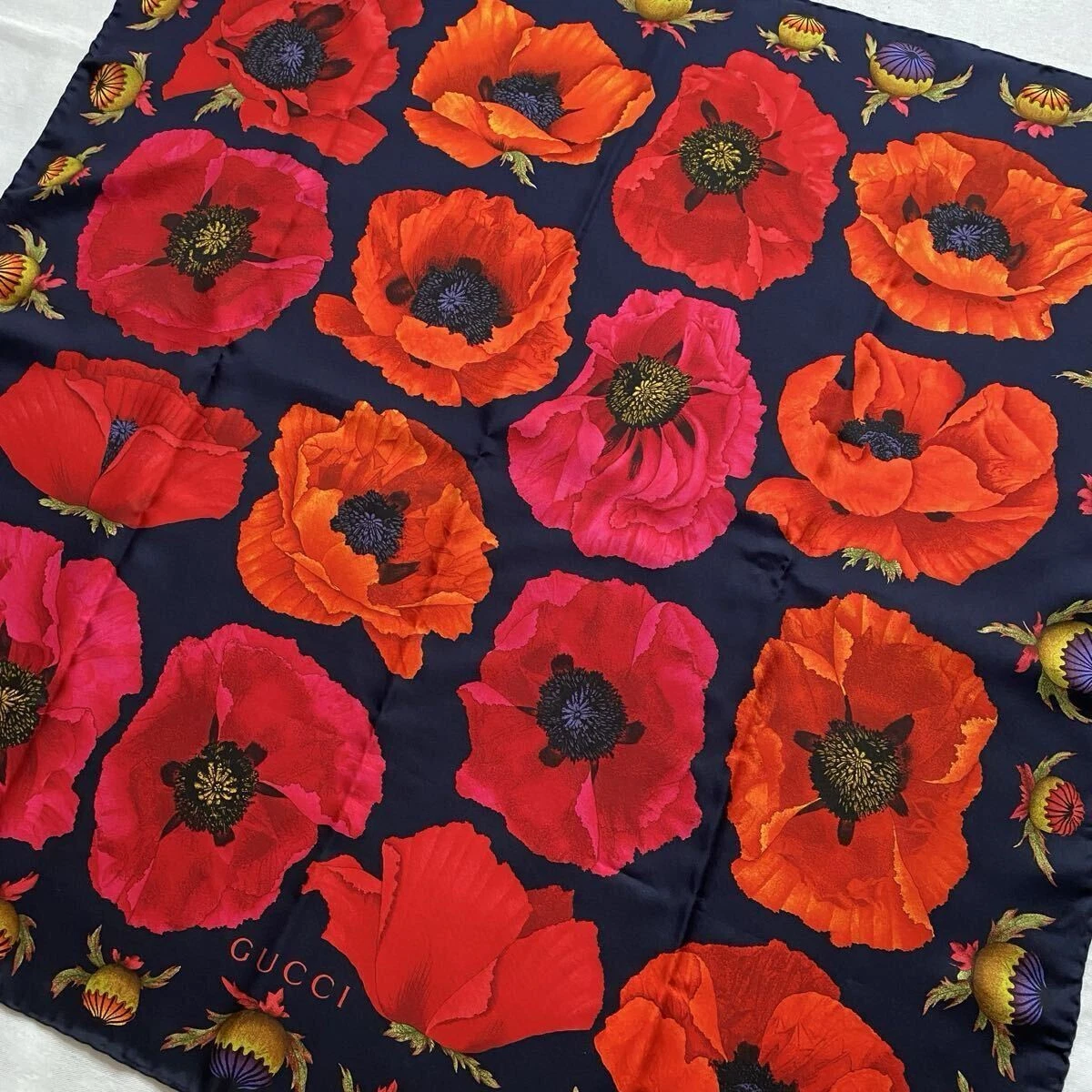 Gucci Silk Floral Scarves & Wraps for Women for sale | eBay