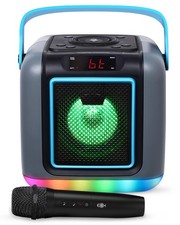 Singing Machine Karaoke System for Adults  Kids with Wireless Microphone, Cu...