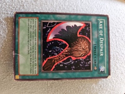 Yu-Gi-Oh! TCG Spell-Equip Axe of Despair Axe of Despair Ultra Rare Holo