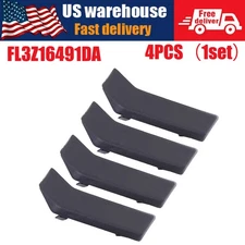 4x Left Side Running Board Step Pad Grip Cover for Ford F-150 15-22 FL3Z16491DA