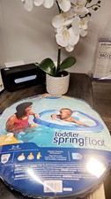 NEW Inflatable Dinosaur Blue Swimming Pool Float