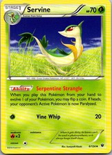 Servine 6/124 FCO XY - Fates Collide NM Pokemon