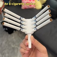 Durable Cost-Effective Sturdy Pocket-Sized 8-Panel Smoker with Detachable Filter