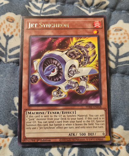 Jet Synchron [Collector's Rare] MZMI-EN044 YuGiOh Maze of Millennia card