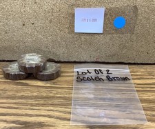 Lot Of 3 3M 35 Scotch Vinyl Electrical Color Coding Tape, 1/2 in x 20 ft, Brown