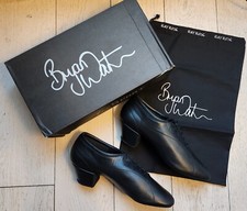 Ray Rose Bryan Watson Black Leather Latin Ballroom Dance Shoes Mens Size UK 7.5