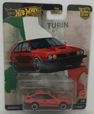 Hot Wheels     Premium 2024 World Tour Alfa Romeo GTV6 3.0 (Red) Car Culture