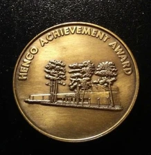 HENCO ACHIEVEMENT AWARD TOKEN!   BB707UDC