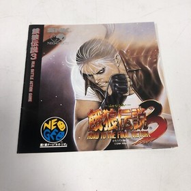SNK Neo Geo CD FATAL FURY 3 Garou Densetsu Road to the Final Victory - US Seller