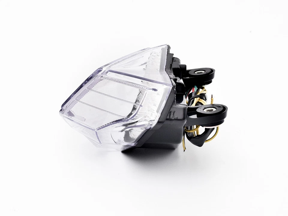 Luz trasera LED secuencial señales de giro claras para Ducati 2009-2011 1198 R/1198 SP Foto 3 de 4