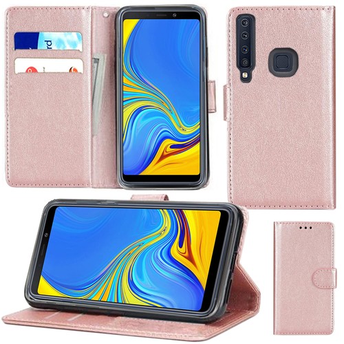 Coque pour Samsung A10 A20 A51 A50 A70 Cuir PU Portefeuille Magnétique Support à Rabat - Photo 7 sur 19