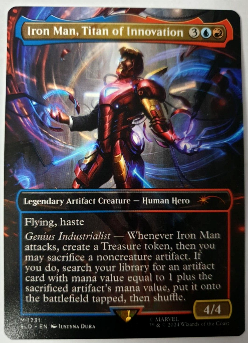 MTG: Secret Lair - Iron Man, Titan of Innovation - Mythic - NM 1731  (Marvel) | eBay UK