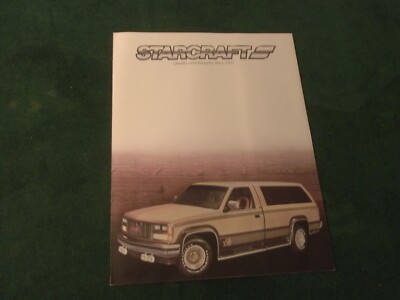 MINT 1988 GMC STARCRAfT Custom Van Dealer Sales Brochure ~ ORIGINAL~ 934