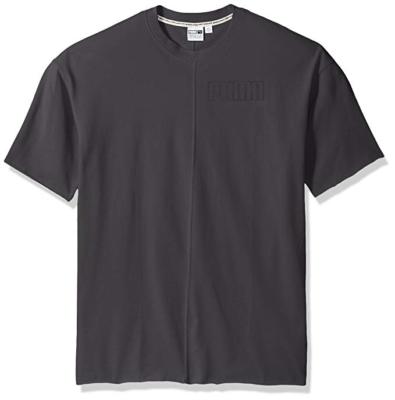 PUMA Men's Elemental T-Shirt Size Medium Asphalt Grey # 573414 69
