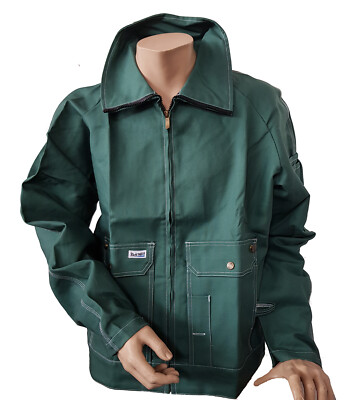 Arbeitsjacke Gr. M-L-XL grün Fristads Jacke FAS-455-22 mit Reißverschluß
