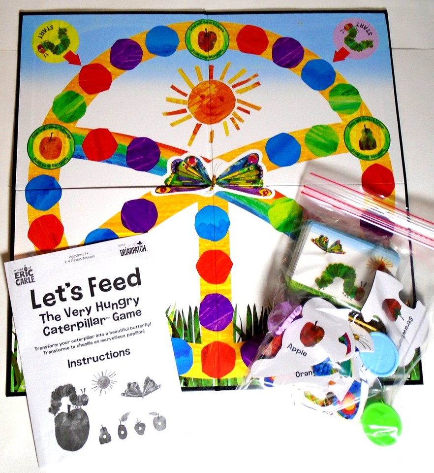 Let's Feed The Very Hungry Caterpillar Game - Eric Carle - Complete ...