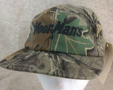 Moorman's Snapback Hat Camo Sample MTV Advantage K Products Made in USA w/ Tags