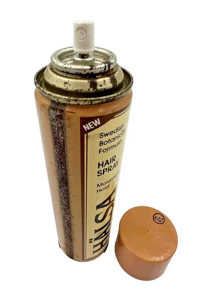 Spray para el cabello SC Johnson Wax Halsa 1986 Swedish Botanical Max Hold hojas de nogal Foto 2 de 4