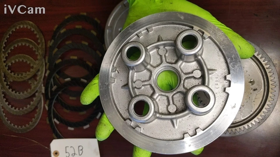 Embrague completo Kawasaki Ninja 250r con placas cubo de cesta 13087-1076 Foto 4 de 4