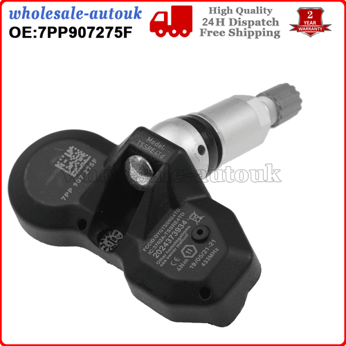 4x TPMS TYRE PRESSURE SENSOR Fits Audi A4 A6 A8 R8 VW Phaeton Touareg 7PP907275F - Picture 7 of 12
