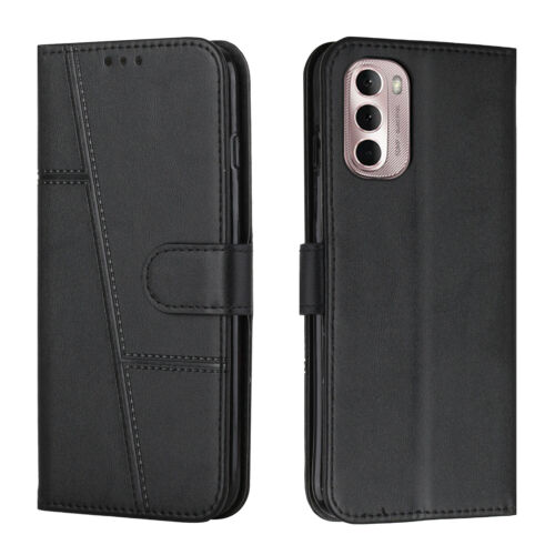 For Motorola Moto G04 G24 G34 G Play 5G 2024 5 5G 2024 Leather Flip Wallet Case - Picture 2 of 18