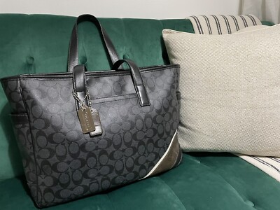 Coach logo-print tote bag £450 original price UK - Main Image