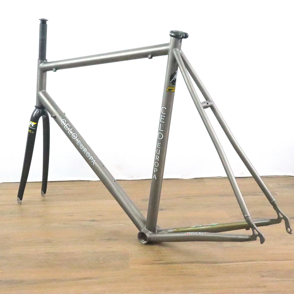 NOS 58cm Calborn Celo Europa by Colnago Titanium Road bike Framset - Image 4 of 4