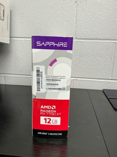 SAPPHIRE PURE AMD Radeon RX 7700 XT 12GB GDDR6 Graphics Card - Picture 2 of 5