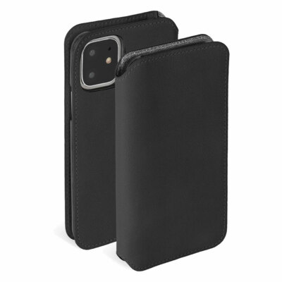 Krusell Sunne PhoneWallet für Apple iPhone 11 Schwarz Tasche Schutz Hülle Case