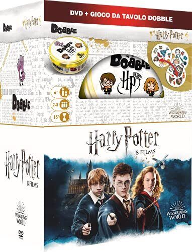 Harry Potter film 1-8 DVD + Gioco da Tavolo Dobble (edizione i (DVD) (UK IMPORT) - Picture 1 of 1