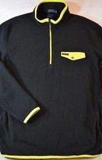 Polo Ralph Lauren Fleece Sweater Half Zip Pullover Black S Small NWT 145