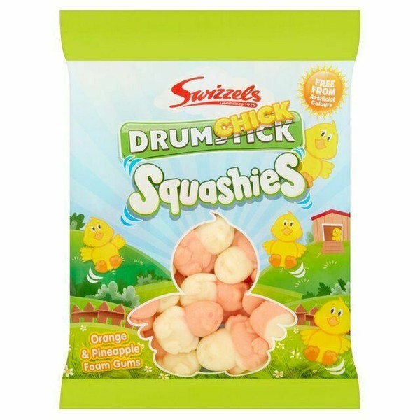 Drumchick Squashies 10 X 160g Bags Swizzels Drumstick Easter Sweets