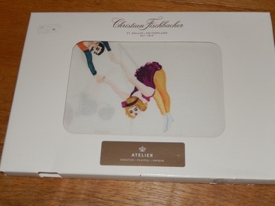 CHRISTIAN FISCHBACHER CIRCO KISSEN 40 X80  CM SATIN NEU