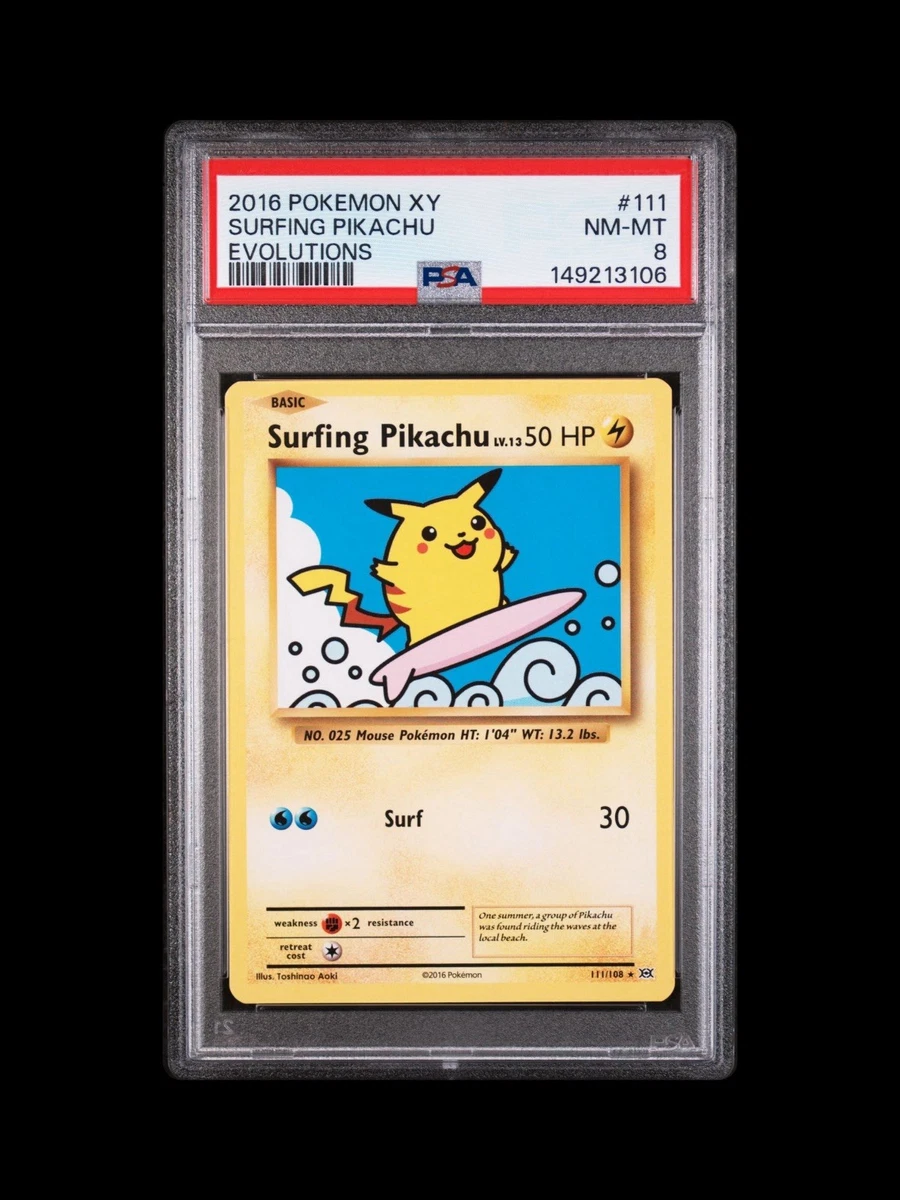 Pikachu Pokémon TCG Secret Rare XY Collectible Individual Card