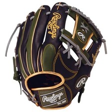Guante de béisbol Rawlings HYPER TECH COLOR SYNC infielder GR6HTCN62 11,25 Bk/ML Gr